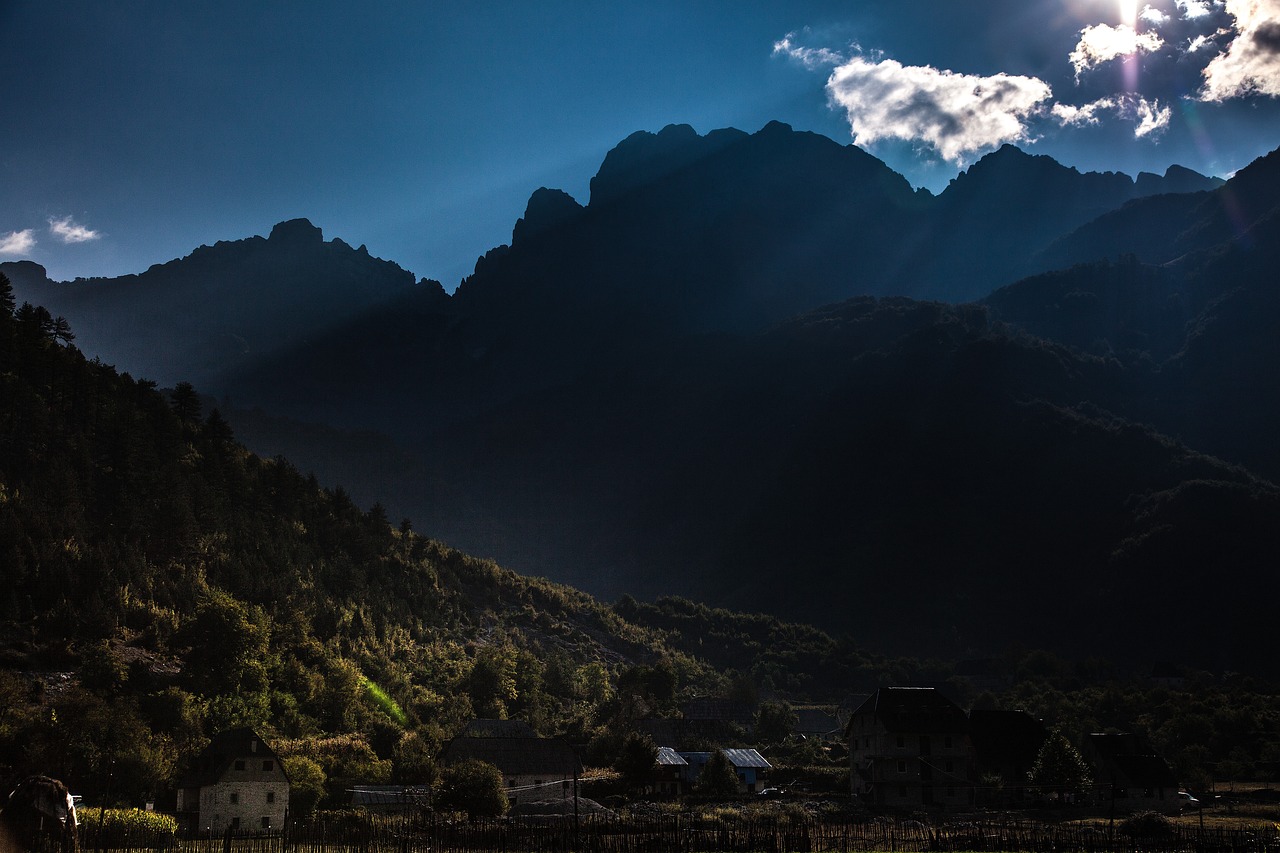 Theth mountains